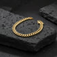 Royal Cuban Link Gold Bracelet jewellery product view 1