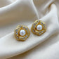 Queen’s Bloom Pearl Earrings jewellery product view 4