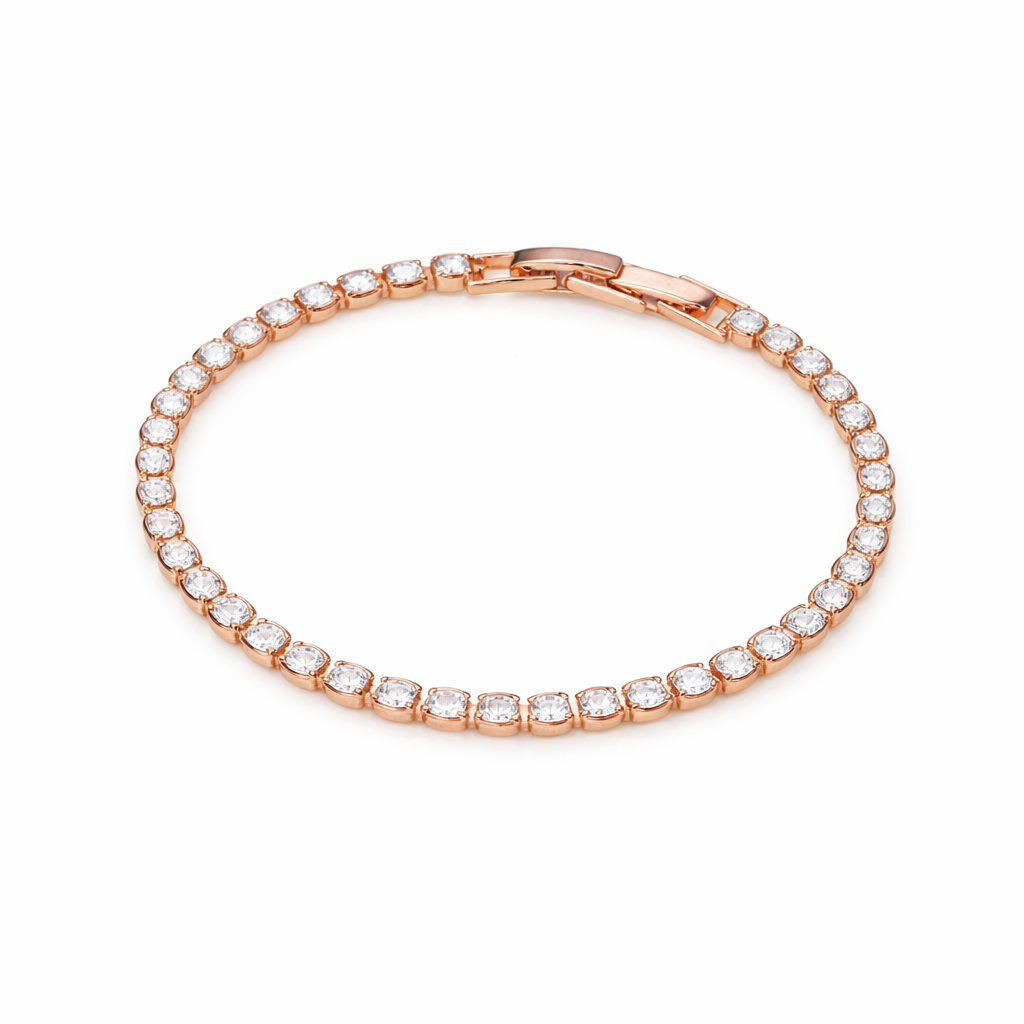 Radiant Line Crystal Bracelet jewellery product view 10