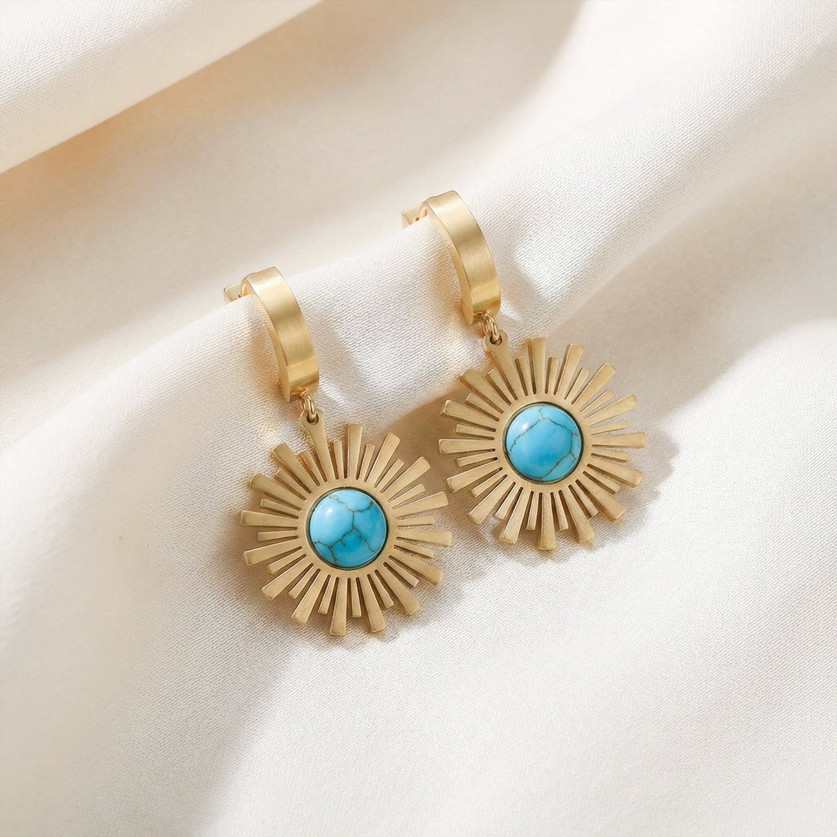 Sky Solar Radiance Earrings jewellery product view 1