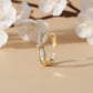 Luxe Infinity Knot Ring jewellery product view 2
