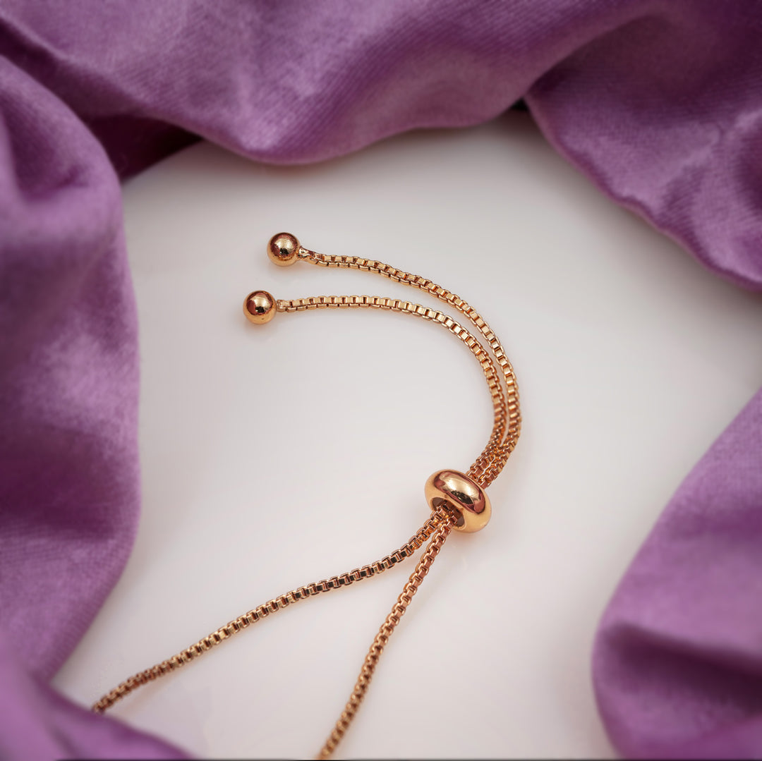Royal CZ Slider Bracelet jewellery product view 3