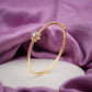 Elite Floral Spark Gold Kada jewellery product view 3