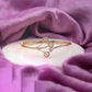Trinity Diamond Gold Kada jewellery product view 2