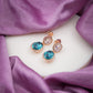 Prestige Double Stone Earrings jewellery product view 15