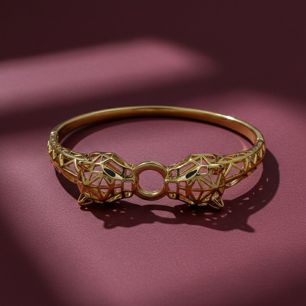 Imperial Grid Gold Kada jewellery product view 3