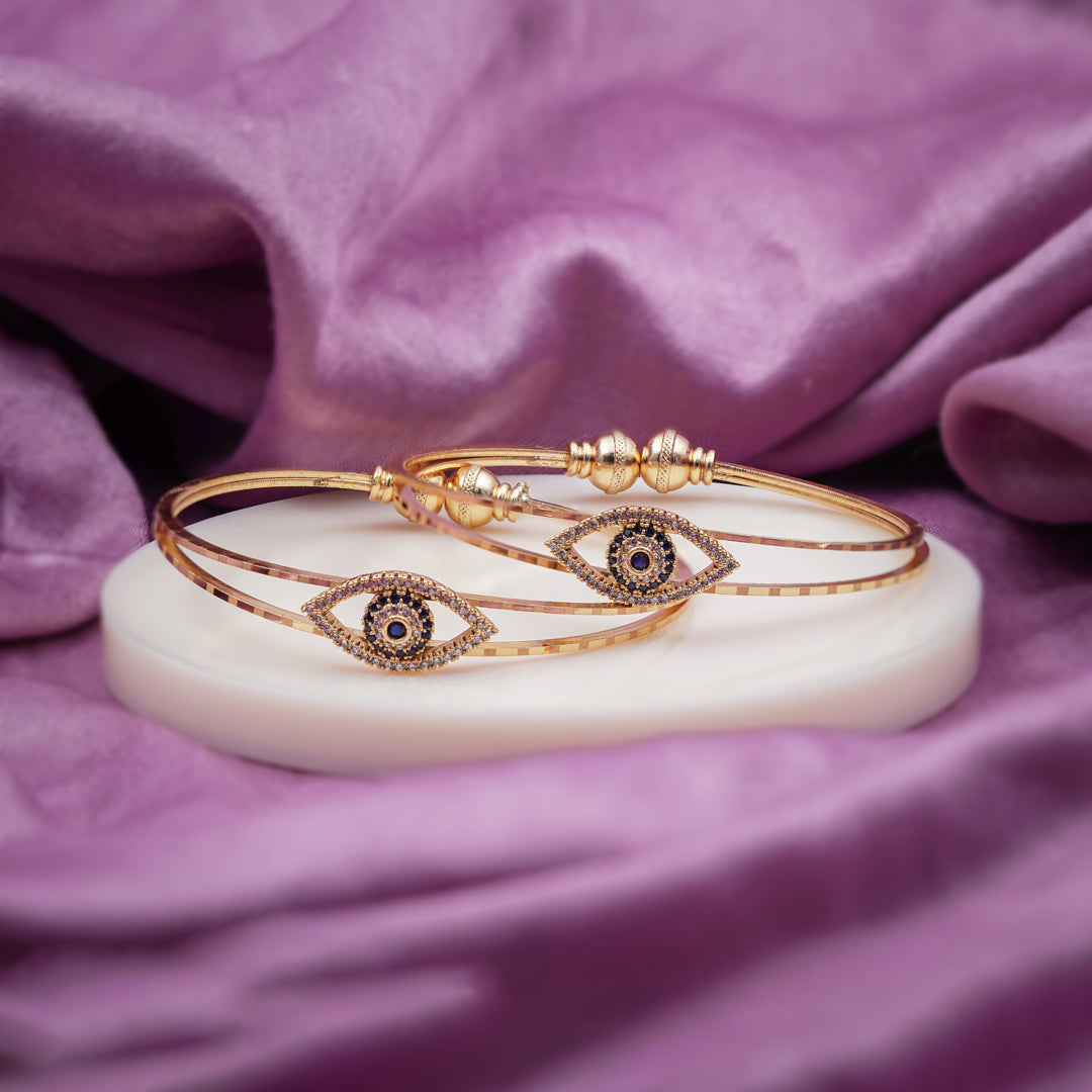 Nazar Free Size Bangles jewellery product view 1