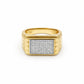 Crown Square Diamond Ring jewellery product view 5