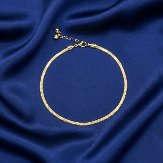 Veloura Snake Anklet jewellery product view 2