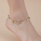 Golden Flutter Butterfly Charm Anklet jewellery product view 3