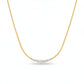 Celeste Diamond Curve Gold Necklace jewellery product view 4