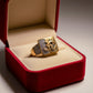 Om Power Gold Ring jewellery product view 6