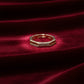 Hexagon Crystal Gold Ring jewellery product view 2