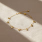 Amora Luxe Heart Charm Anklet jewellery product view 1