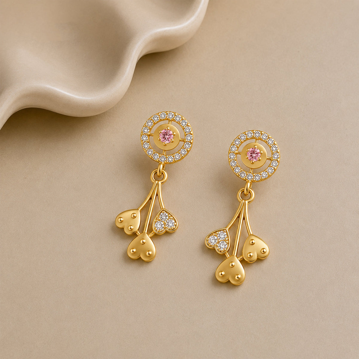 Chandni Bloom Earrings jewellery product view 1
