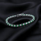 Elite Emerald Spark Tennis Bracelet jewellery product view 3