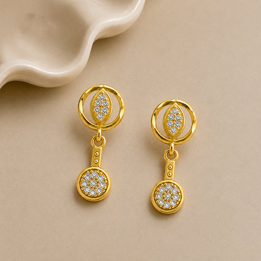 Sunehri Charms Earrings jewellery product view 1