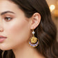 Lavender Luxe Rose Earrings jewellery product view 3