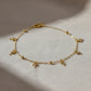 Premium Dolphin Charm Gold Anklet jewellery product view 3