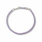 Azure Sapphire Tennis Bracelet jewellery product view 12