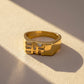 Elite Square Block Ring jewellery product view 5