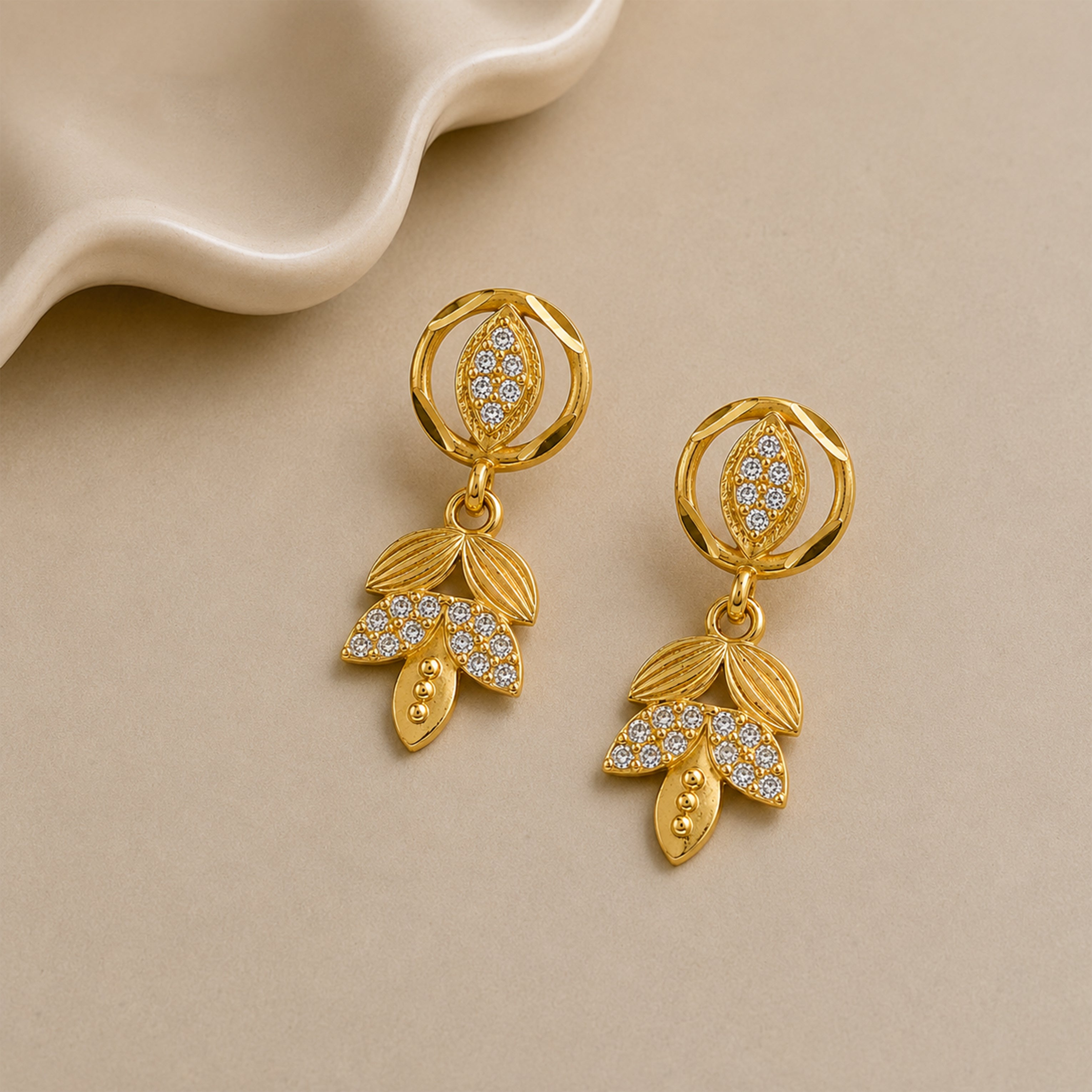 Rajsi Gulnaar Earrings jewellery product view 1