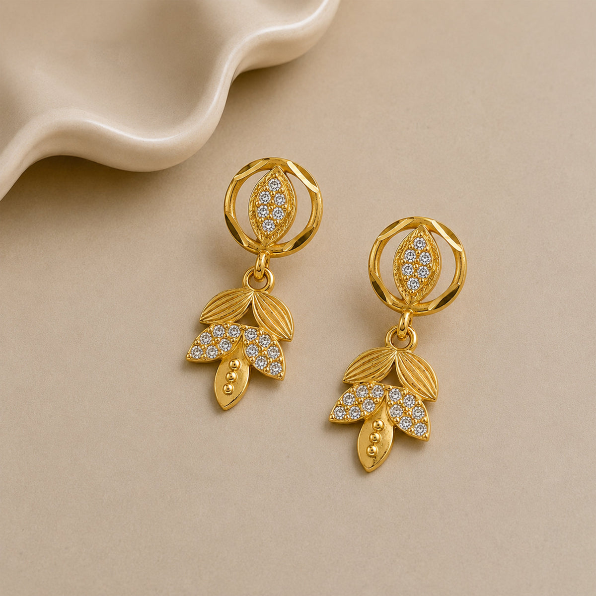 Rajsi Gulnaar Earrings jewellery product view 1