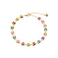 Luxe Multicolor Butterfly Charm Anklet jewellery product view 5
