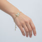 Golden Papillon Elegance Bracelet jewellery product view 2