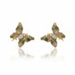 Emerald Flutter Luxe Earrings jewellery product view 6