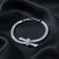 Aurielle Crystal Baguette Bracelet jewellery product view 4