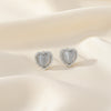 Amoura Radiance Heart Earrings jewellery product view 1
