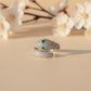 Veloura Emerald Pave Diamond Ring jewellery product view 2