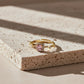 Majestic Pink Gemstone Halo Ring jewellery product view 1