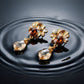 Amber Shine Designer Earrings jewellery product view 1