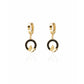 Chic Butterfly Loop Drop Earrings jewellery product view 7