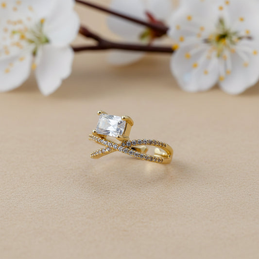 Cushion Diamond Luxury Ring jewellery product view 1
