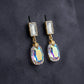 Iridesa Crystal Drop Earrings jewellery product view 4