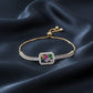 Opulent Multicolor Baguette Stone Bracelet jewellery product view 2