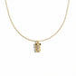 Teddy Bear Gold Necklace jewellery product view 4