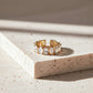 Opaline Luxe Zircon Adjustable Ring jewellery product view 2
