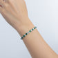 Imperial Emerald Diamond Glow Bracelet jewellery product view 2