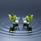 Butterfly Pearl Elegance Earrings jewellery product view 4