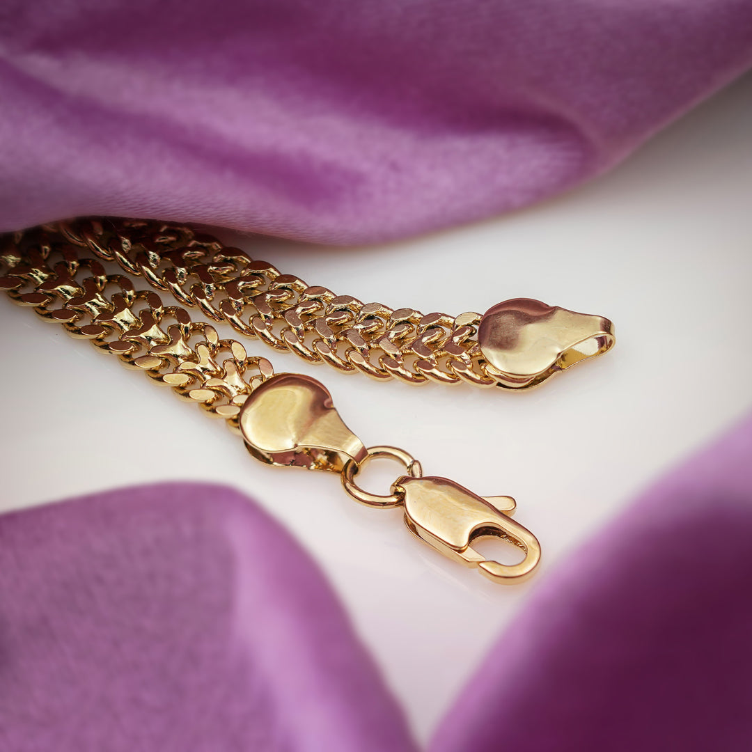 Luxury Gold Statement Chain jewellery product view 3