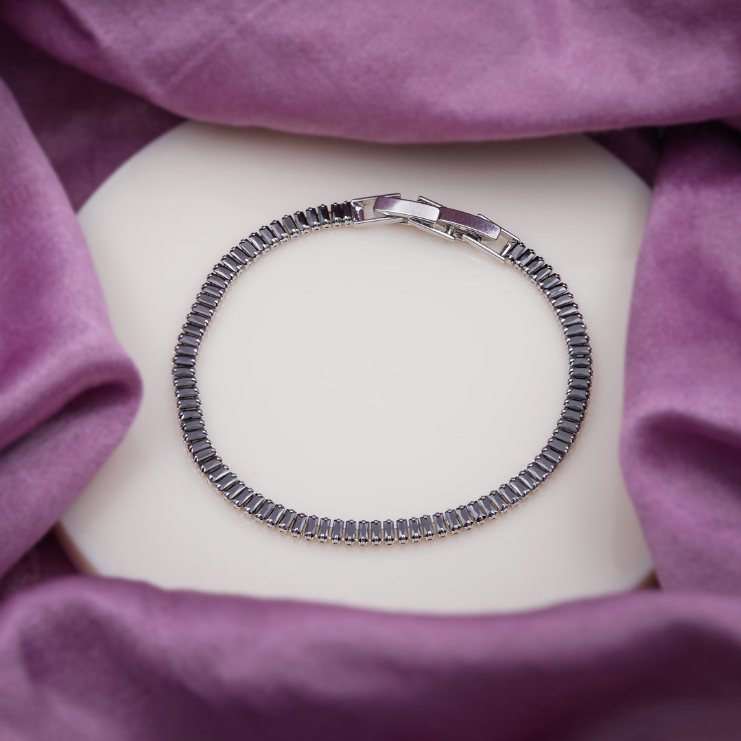 Precision Shine Baguette Bracelet jewellery product view 12