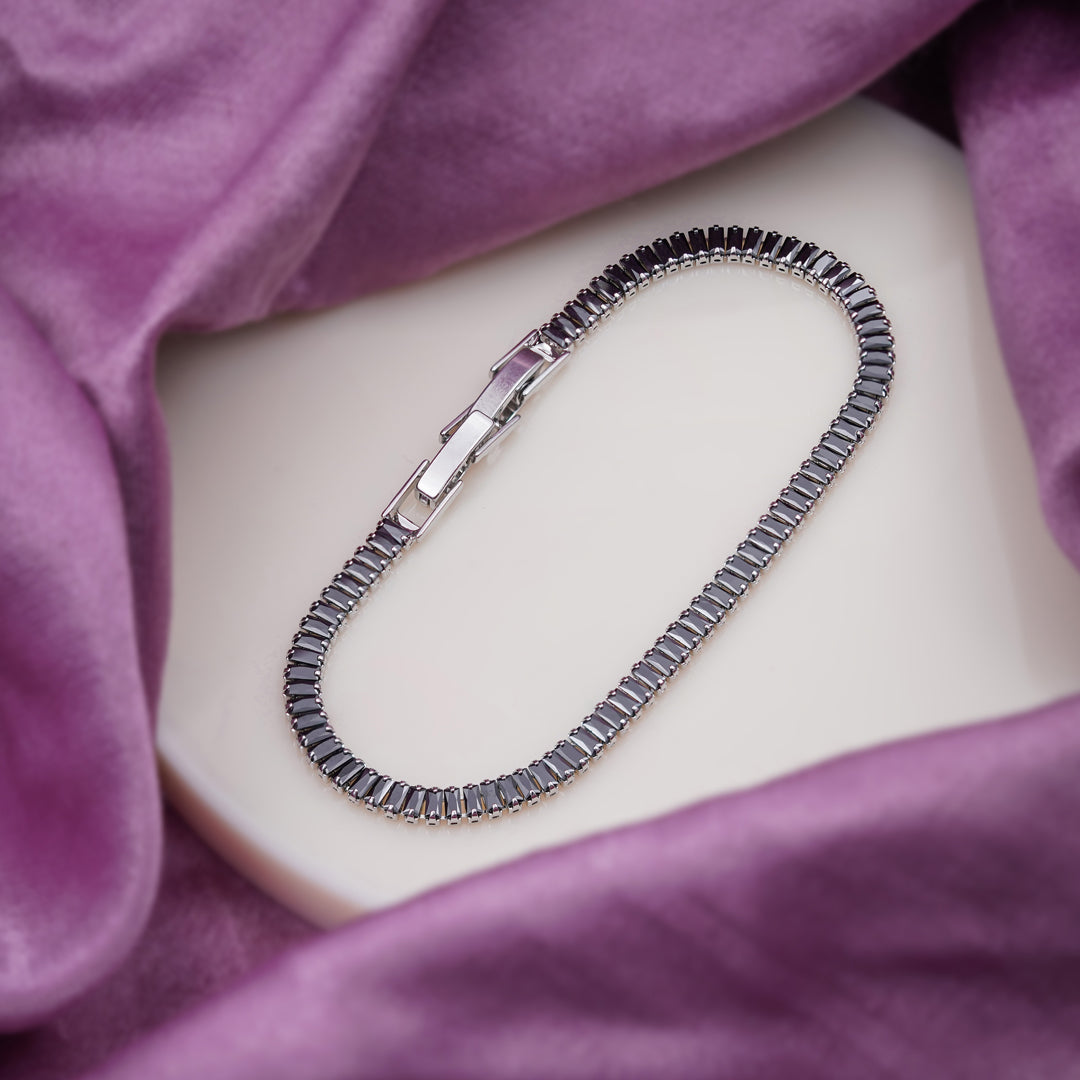 Precision Shine Baguette Bracelet jewellery product view 10