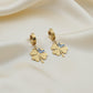 Elite Nazar Clover Charm Drop Earrings jewellery product view 1