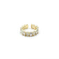 Opaline Luxe Zircon Adjustable Ring jewellery product view 5
