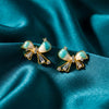 Velour Bow Radiance Earrings jewellery product view 1