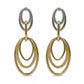 Aurora Luxe Double Oval Drop Earrings jewellery product view 6